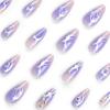 Nail Art Nail Film Интернет-знаменитость Горячий Серебряный Поддельный Ногти Пламя