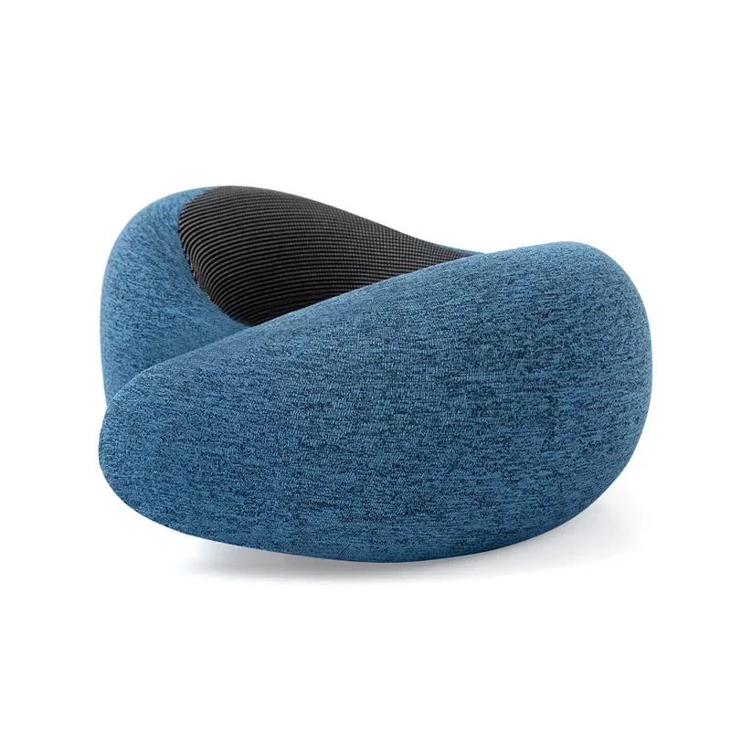 Подушка для шеи U-образной формы из пены с эффектом памяти Snail Travel Neck Pillows Portable Stern Vertebra Airplanes Noon Break Pillow Relax