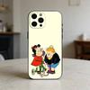 Cartoon The L-Little L-Lulu Show Phone Case For iPhone 17,16,15,14,13,12,11 Plus,Pro Max,SE4Soft Silicone Black Cover