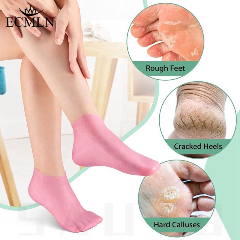 Женские носки против сухости и омоложения, защитные носки для ухода за кожей ног, эластичные носки