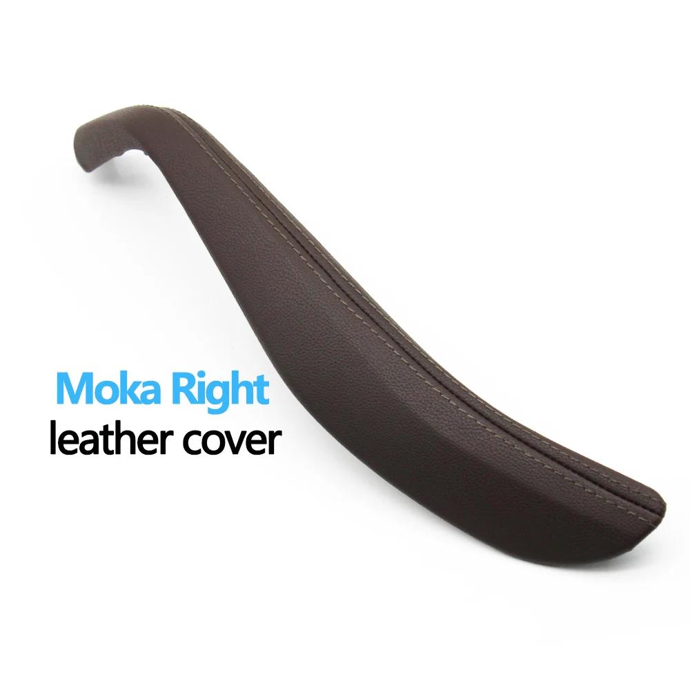 Complete Left Right Interior Door Pull Handle Leather Outer Cover Replacement For BMW 5 Series G30 G31 F90 2018-