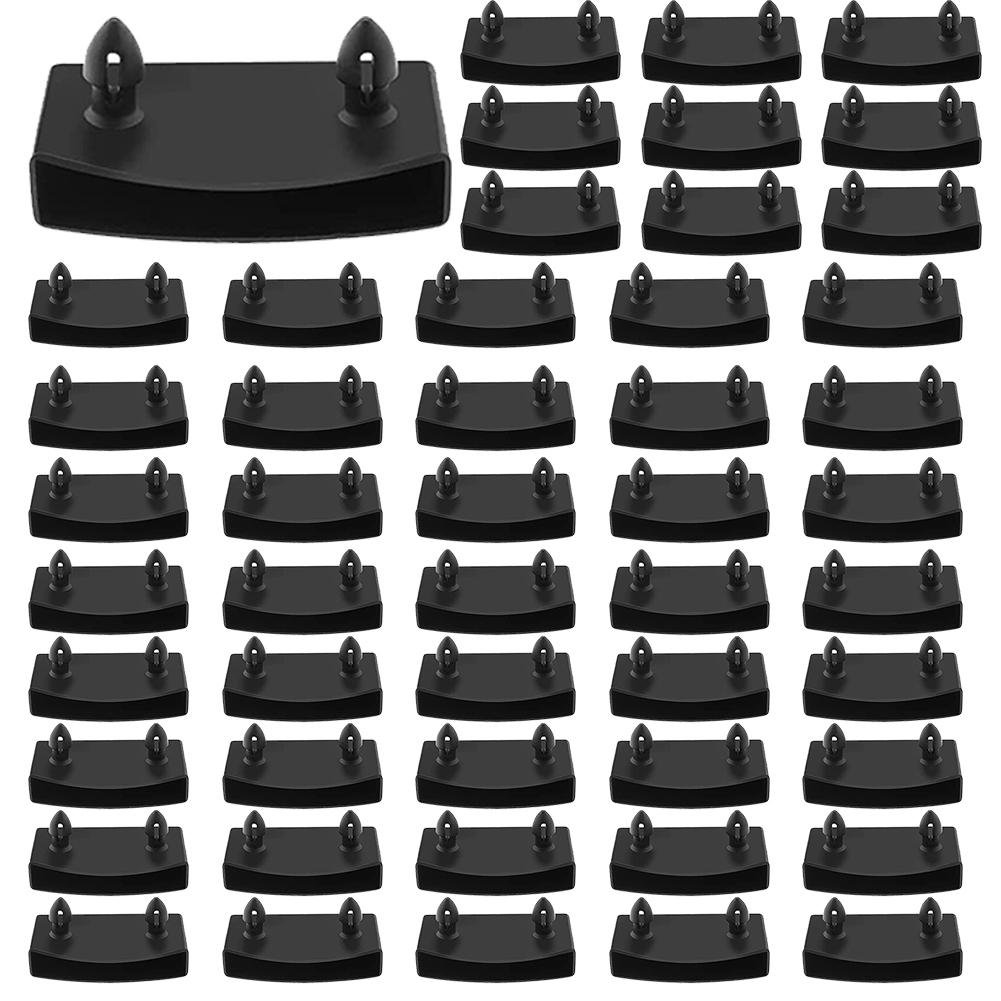 Bed Slat End Caps 50pcs Black Holding Securing Replacement