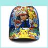Детская бейсболка Pokemon с защитой от солнца и дышащим хлопком для летних игр на открытом воздухе