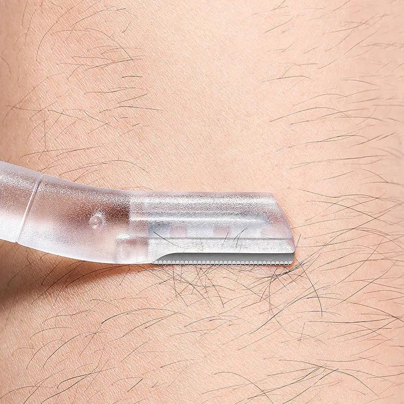 Усовершенствованный нож для бровей, безопасный и устойчивый к царапинам для мужчин и женщин, инструмент для бритья для начинающих, набор косметических инструментов