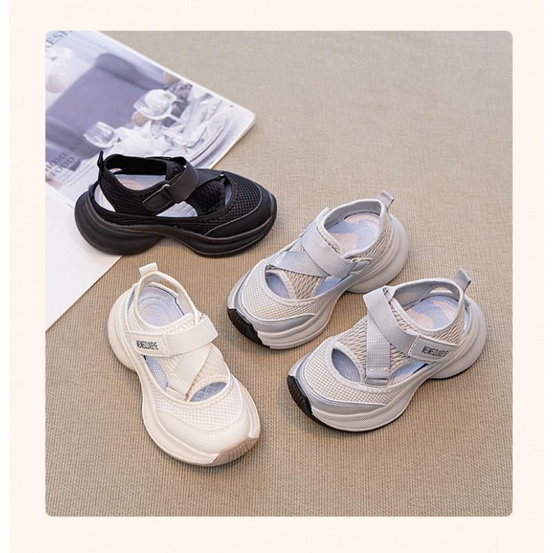 Новые летние детские спортивные сандалии - Функциональная мягкая подошва, закрытый носок, для девочек и мальчиков