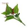 1 Pc Artificial Plants Red Anthurium Fake Flowers Lifelike Indoor Decoration Decor