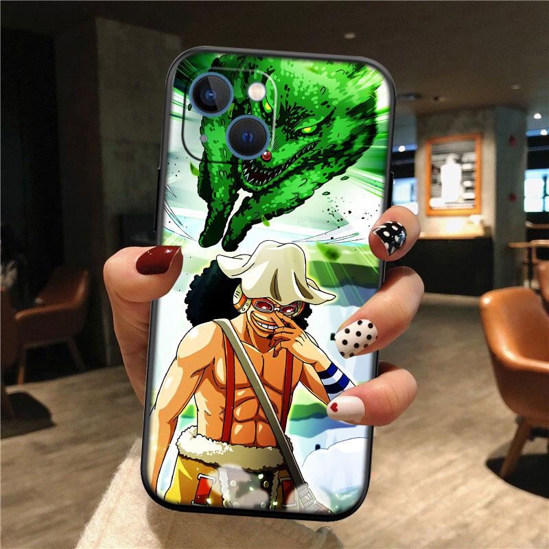 TR26 One Piece GOD Usopp Case for Samsung Galaxy A11 A12 A13 A15 A52S A53 A55 A56 A70 A71 A72 A73 F06 F16 F56 S10 Plus S10e