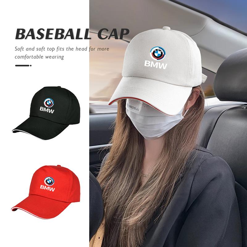 For BMW E81 Car Logo Fashion Summer Style Baseball Cap Visor Sport Hat For BMW G01 G02 F15 F16 G05 G06 G07 F07 G30 G32 F40 F44 F34