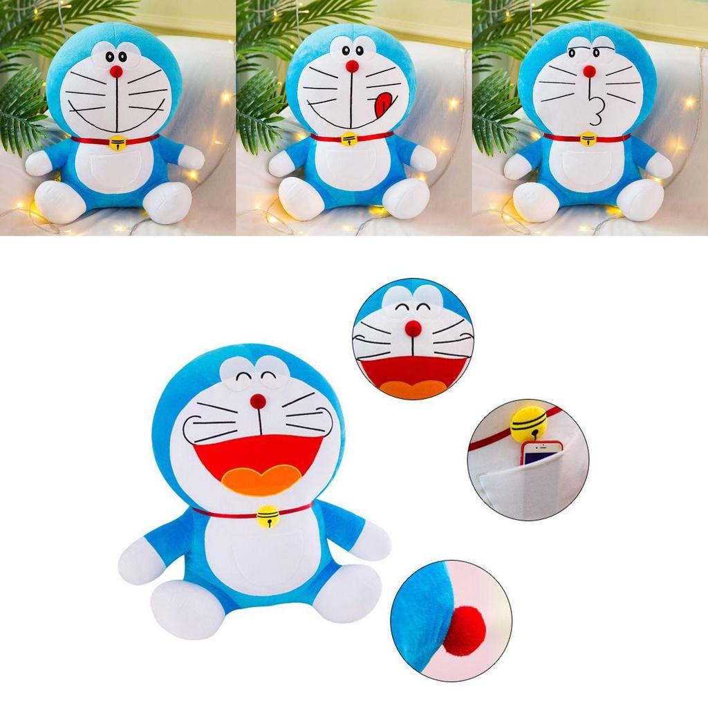 Super Soft Doraemon Plush Toy Charming Stuffed Cat Doll For All Ages