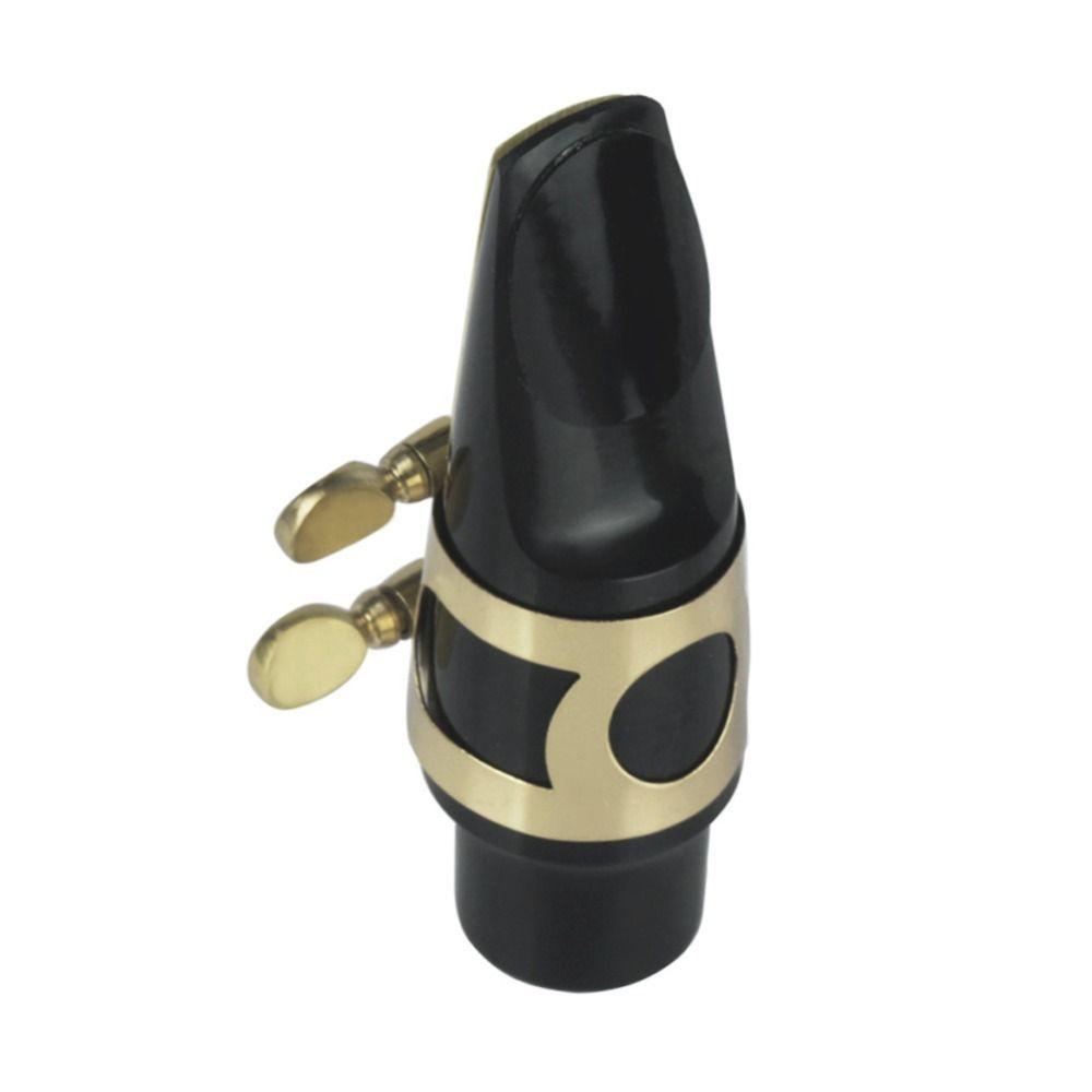 Alto/Tenor/Soprano Saxophone Mouthpiece Metal Buckle Clarinet Mouthpiece  Woodwind