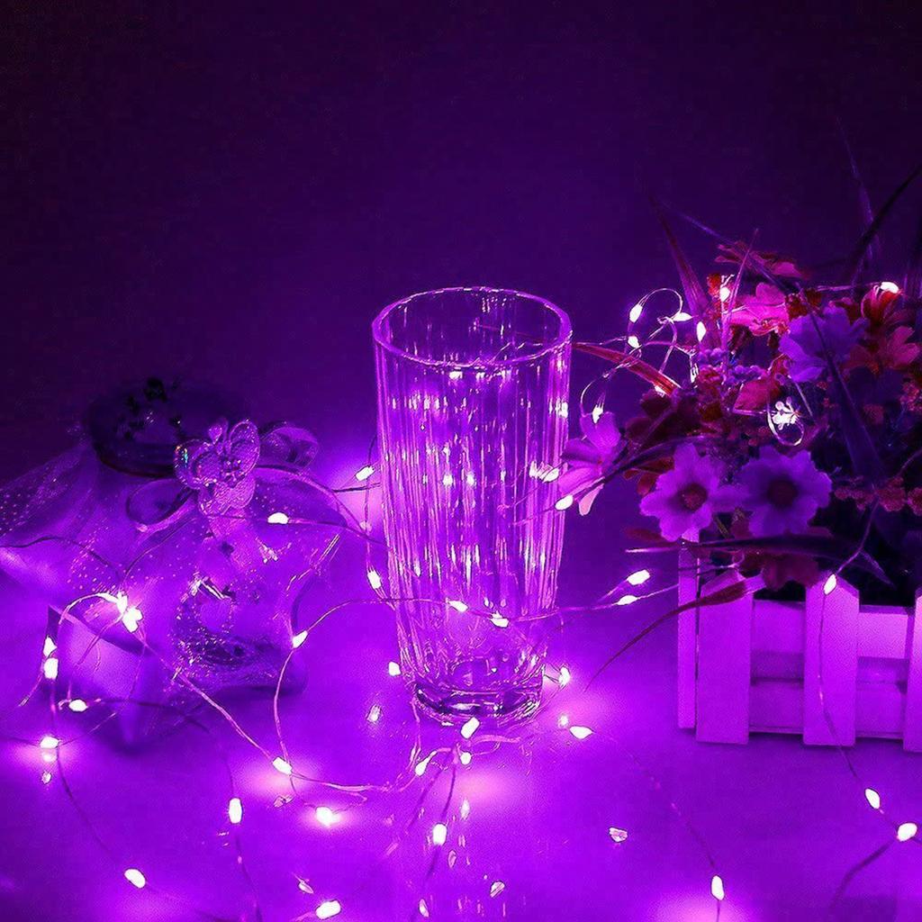 Гипсофильные гирлянды 50 светодиодов 16 футов Рождественские гирлянды с питанием от USB с дистанционным управлением Украшения для дома