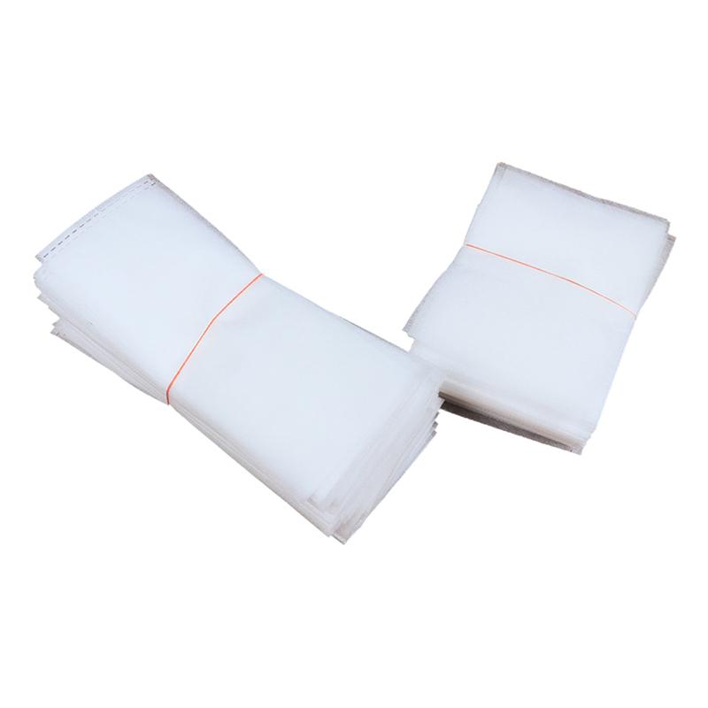 100 шт. Нетканые мешки для выращивания рассады, биоразлагаемые мешки для питомника семян, мешочки для посева растений, семян, цветочные горшки, мешочек, товары для дома и сада