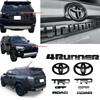Накладка ABS на логотип автомобиля Подходит для Toyota 2014-2024 4runner TRD внедорожник передняя решетка багажник крыло наклейка аксессуары
