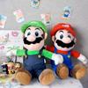 1-2 шт. Плюшевые игрушки Марио Плюшевые игрушки Луиджи Аниме Кукла Плюшевая для Детей Отличный Рождественский Подарок на День Рождения для Детей