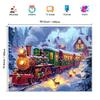 [2D Flat Banner] Polar Express Christmas Tapestry - Easy to Hang Holiday Decorations