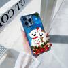 Чехлы для телефонов Ae110 Merry Christmas с гальваническим покрытием из ТПУ для iPhone 16, 15, 13, 11, Pro, Max, 14, Plus, 12, XR, Infinix, Smart, 8, Tecno, защитный чехол на четыре угла