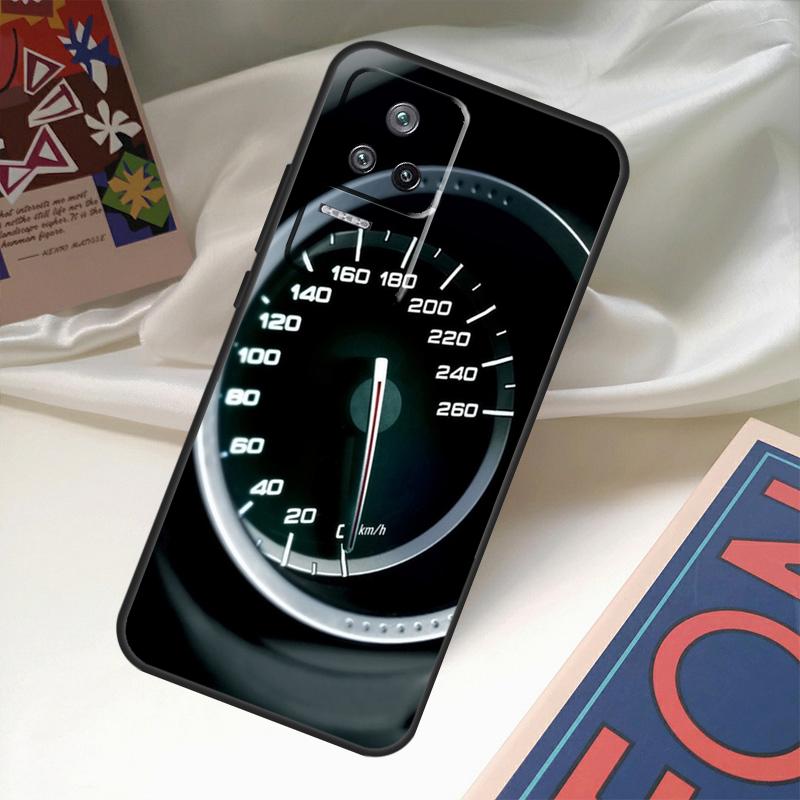 Автомобильный приборный щиток Funda для POCO M6 Pro X3 X4 X5 X6 M5s F3 F5 Xiaomi 13T Pro 12T 11T 12 13 Lite 14 Ultra Case