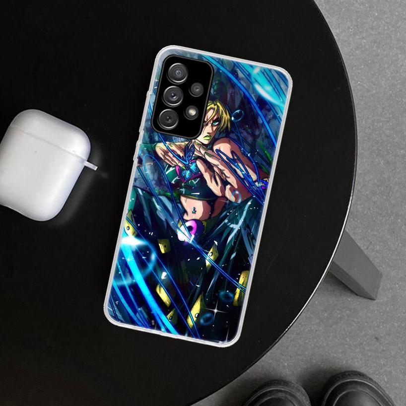 Крутой чехол для телефона JoJo's Bizarre Adventure для Samsung Galaxy A12 A22 A32 A52 A72 A02S A51 A50S A31 A20S A10S Note 20 Ultra