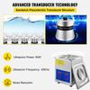 2L Ultrasonic Cleaner Stainless Steel Ultrasonic Cleaner Digital Heater Timer Jewelry Cleaning for Commercial Personal Home Use(2L)