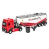 1:50 Toy Car Model Highly Simulated Transport Tanker Truck Toy Model with Water Spray Function for Children
