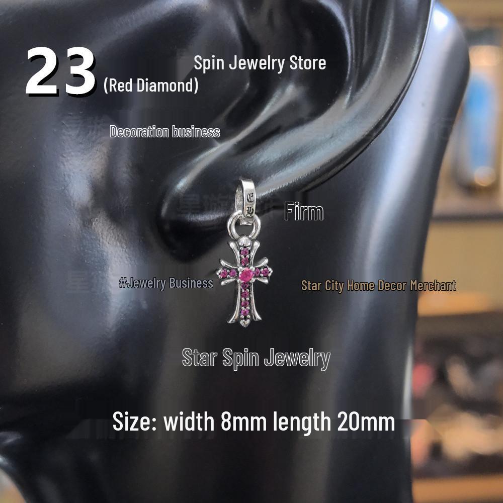 Новые висячие серьги G-Dragon с цветными бриллиантами для мужчин и женщин, белая медь, тайское серебро, серебряная игла s925