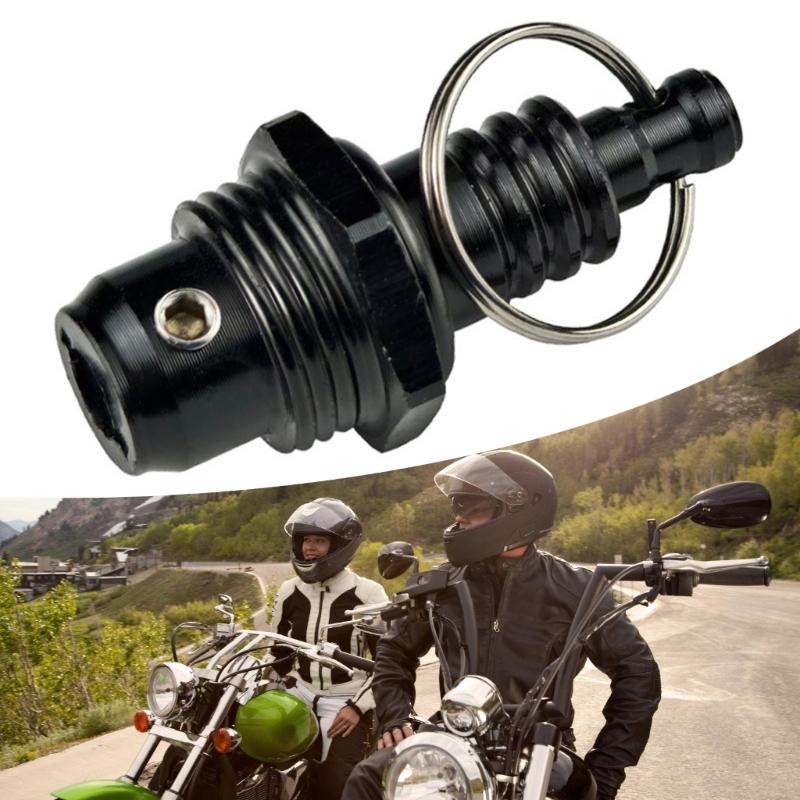 Industrial Strength Detachable Rotating Keychain with Quick Release Mechanism For Motorcycle Accessories Aluminum Alloy