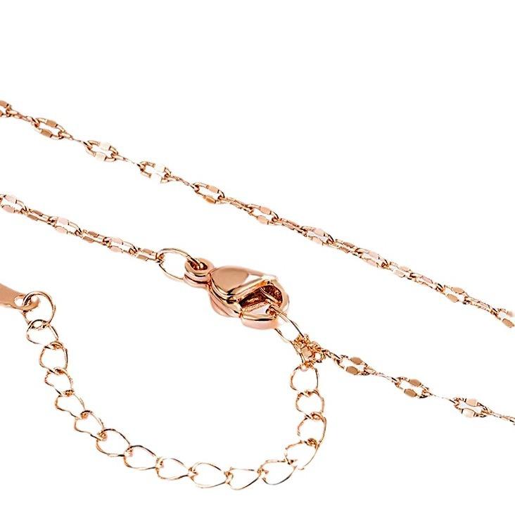 Женская цепочка для губ, регулируемая длина, простое модное ожерелье с высоким чувством, цепочка для ключицы