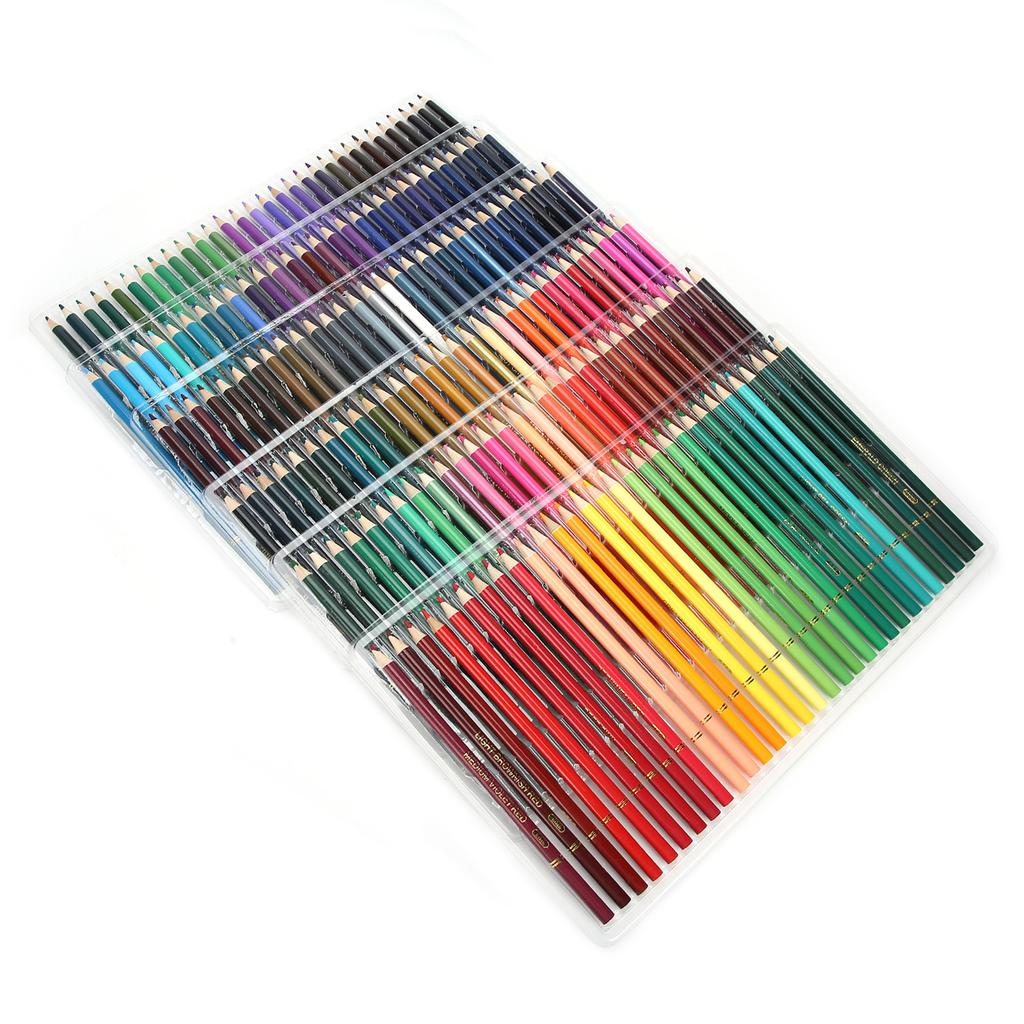 Профессиональные цветные карандаши 180 цветов Мягкая ручка для рисования для художников, детей и взрослых, для набросков