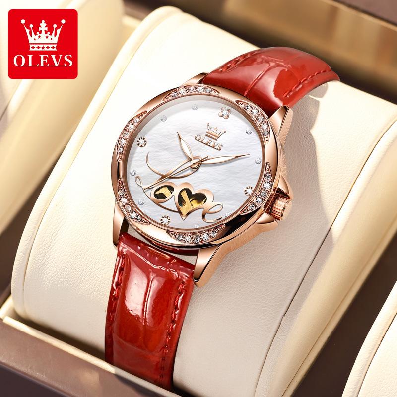 OLEVS Brand Watches Automatic Mechanical Watches Niche Women Watch Women
