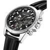 Montre Quartz Homme - POLICE - Malawi PEWJF2204101 - Acier inoxydable - Noir - Cuir