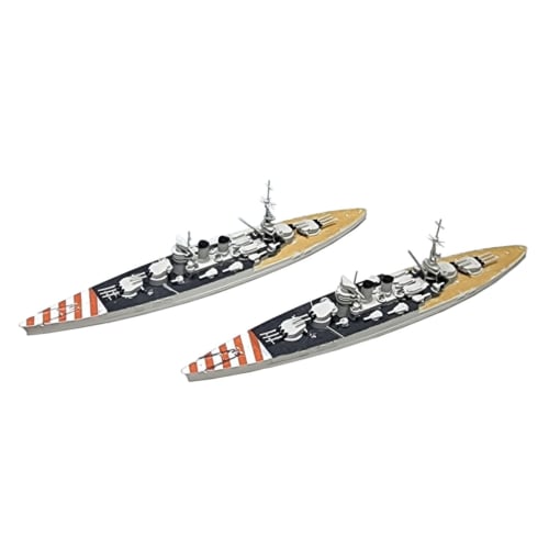 HMA 1/2000 Italian Navy Conte Di Cavour-class Battleship, Set of 2, Resin Kit