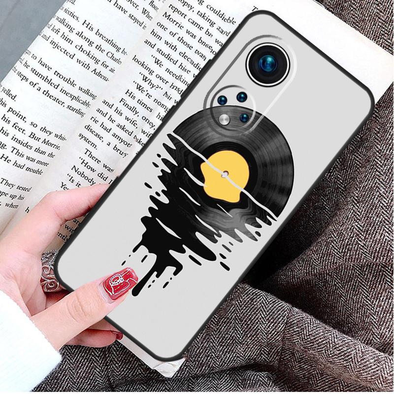 Vinyl Record Retro Case For Honor Magic 6 Pro 50 70 90 X6 X7 X8 X9 X6a X7a X8a X9a X8b X9b Magic 5 Lite Cover