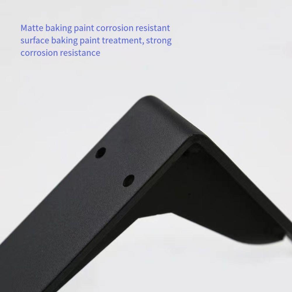 6-18IN Floating Shelf Brackets Heavy Duty Partition Rack Wall Shelf TV Cabinet