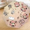 Ania SPY×FAMILY Peripheral Umbrella Cartoon Anime Student Sunny and Rainy Folding Dual-purpose Sunscreen Umbrella Girls Gift