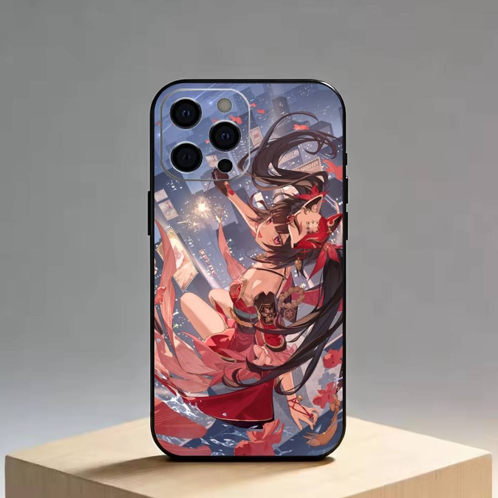 Honkai Star Rail Чехол для телефона для iPhone 17,16,15,14,13,12,11 Plus,Pro Max,XS,Мягкий силиконовый черный чехол
