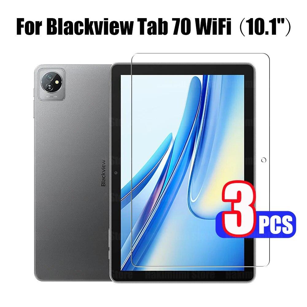 Пленка из закаленного стекла для Blackview Tab 70 WiFi (10,1 дюймов) Выпущена в 2023 году прозрачная HD-защитная пленка для экрана планшета с защитой от царапин