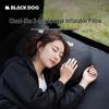 Надувная дорожная подушка Blackdog Feather Bone для улицы, кемпинга, сна и поддержки поясницы.