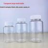 30, 100, 250 мл ПЭТ прозрачная капсульная бутылка с широким горлом и герметичной крышкой