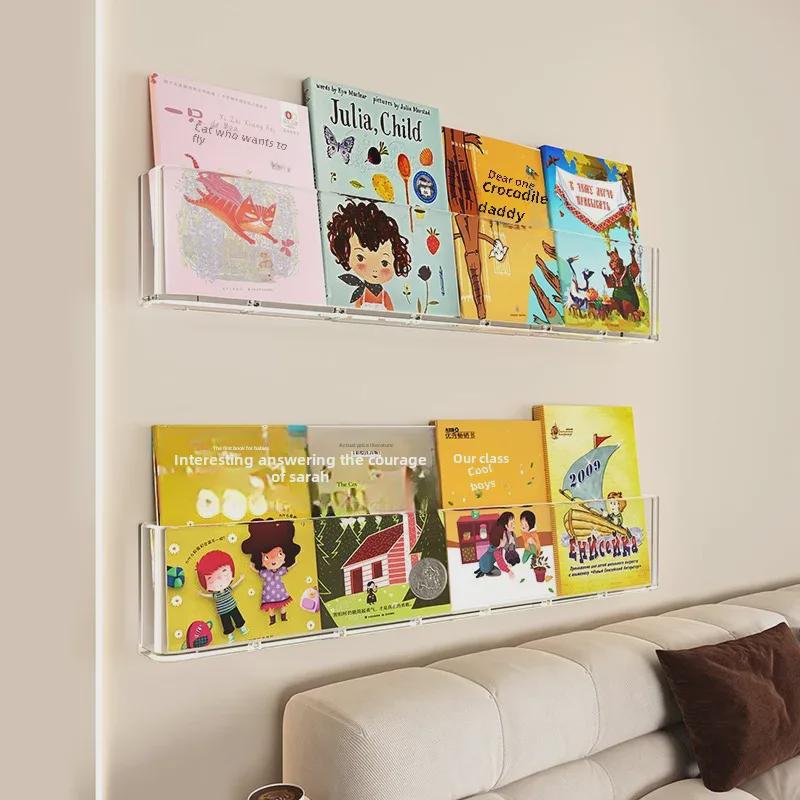 Настенная стойка без перфорации Bao Ma для детских иллюстрированных книг