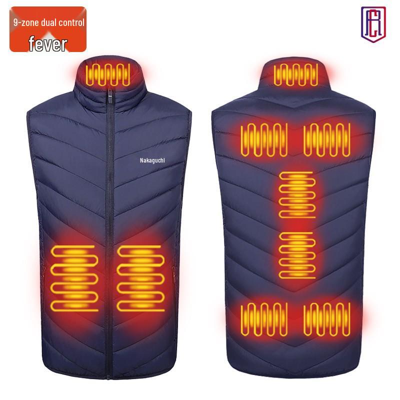 Smart USB Heated Vest: Unisex Winter/Autumn Thermal Wear with Constant Temperature Control