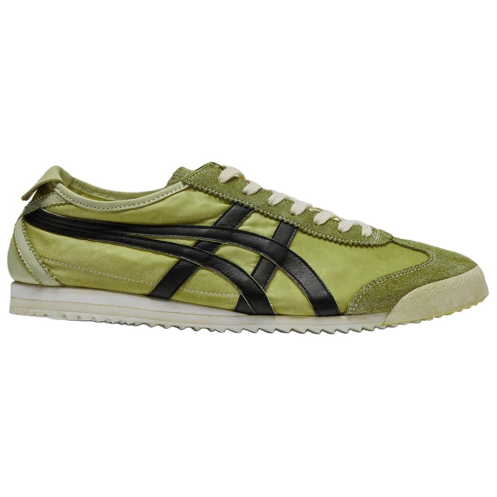 ONITSUKA TIGER MEXICO 66 Противоскользящие Износостойкие Низкие Повседневные Кроссовки Унисекс Зеленые Черные 1183C460-300