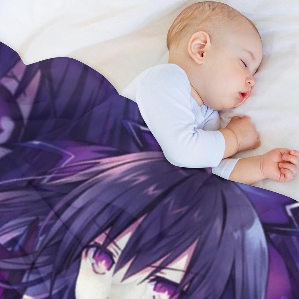 Date A Live обратная Тока Плед Постельное белье Для дивана Тонкий Тонкий Детские одеяла