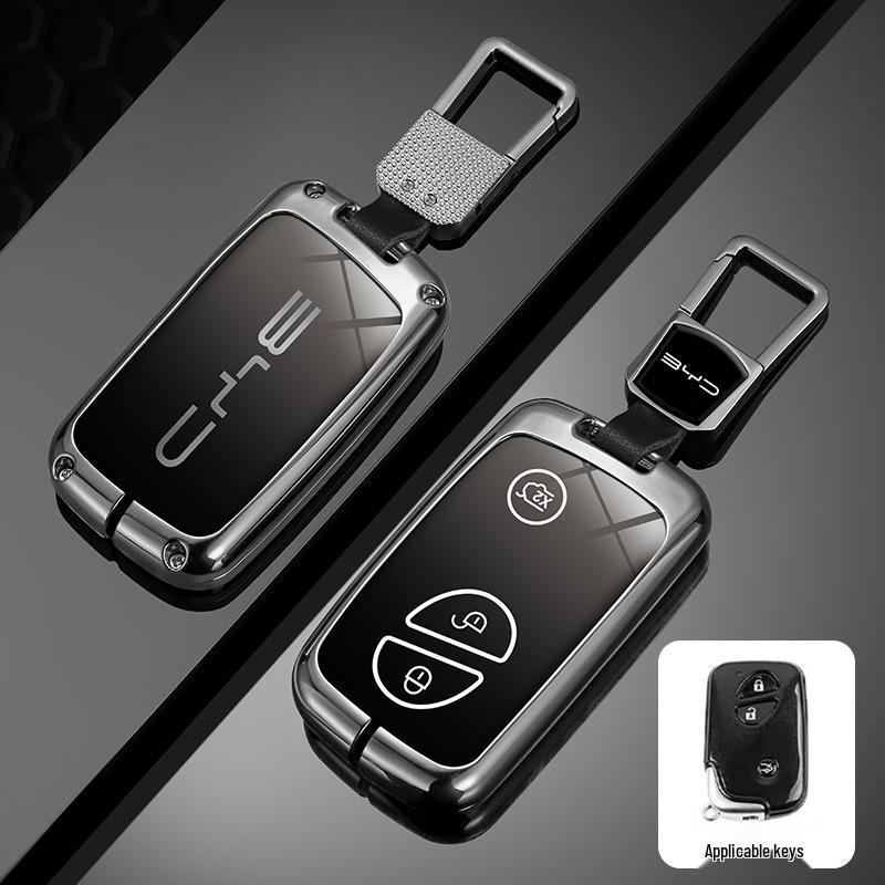 BYD Dolphin 22-24 Key Case: Compatible with Han, Song Plus, Tang DMI, Qin Pro, Yuan E2