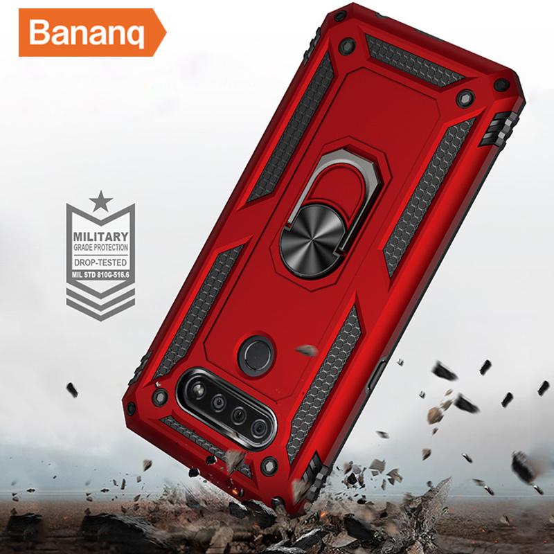 Противоударный защитный чехол Peatop для телефона LG K92 5G K53 K52 K31 K22 K32 Aristo 5 Plus Harmony 4 металлические чехлы-подставки с кольцом для пальца