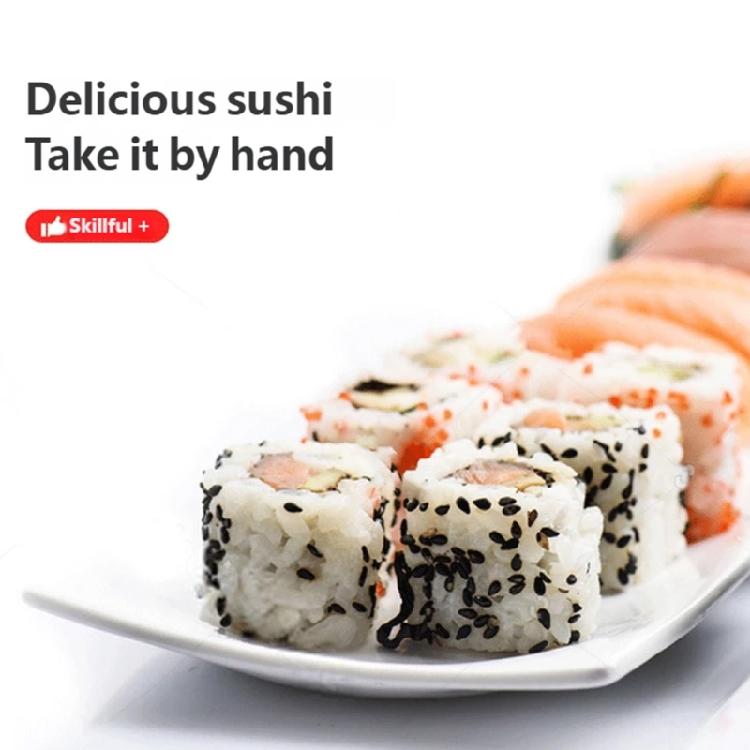 Food Grade Plastic Cylindrical Mold Easy Cleaning Perfect Sushi Rolls Sushi Maker Bazookas Kitchen Easy Cooking Tool