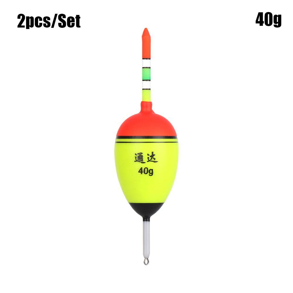 2pcs New Bobber Plastic Fishing Night Float Eva Foam Light Stick Ball Boia