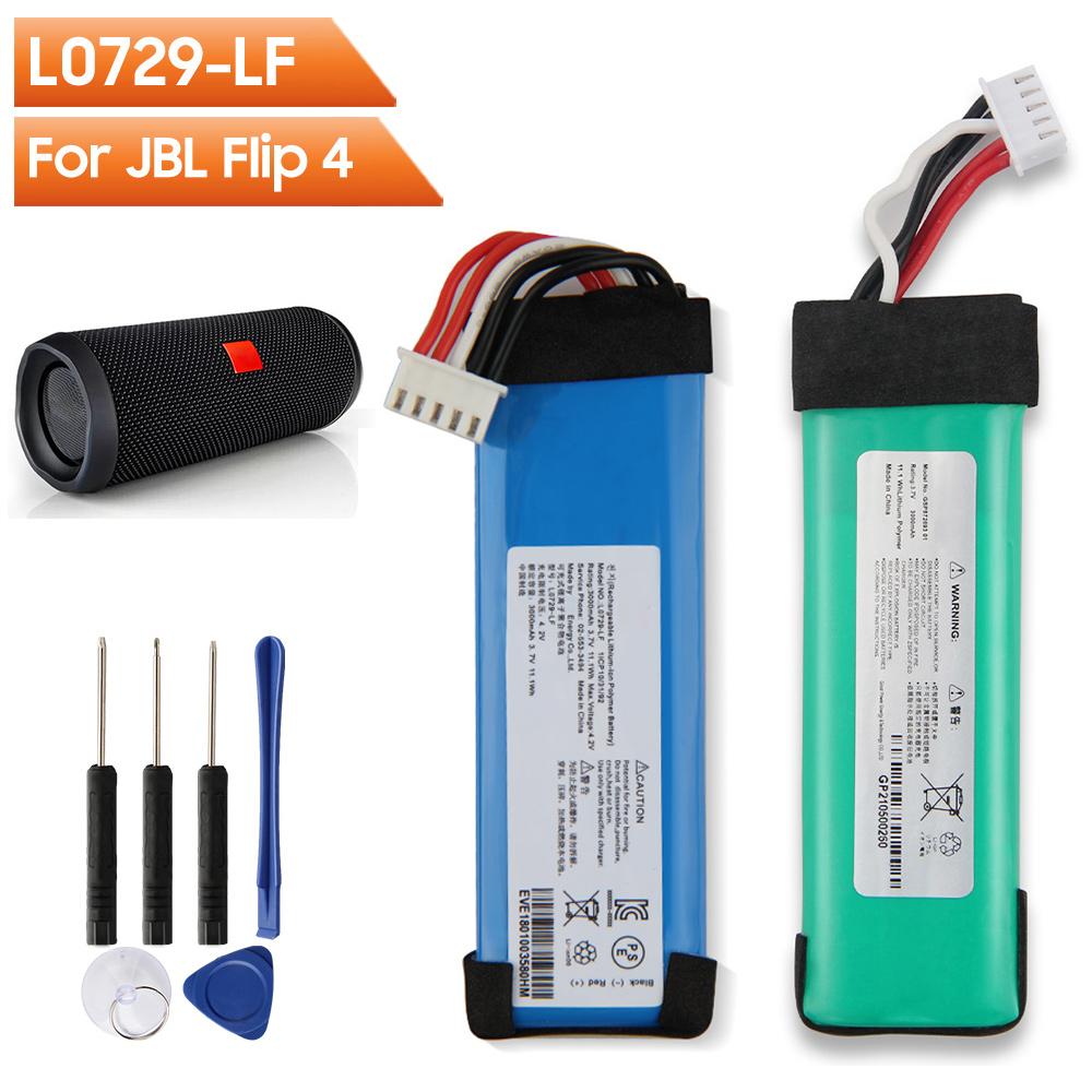 Сменная батарея L0729-LF GSP872693 01 для JBL Flip 4 Flip4 Bluetooth Аудио Батарея для уличного динамика 3000 мАч
