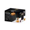 Kitchencook - Matt_toast - Noir Mat - Grille-pain 2 Fentes - 6 Niveaux - 650w