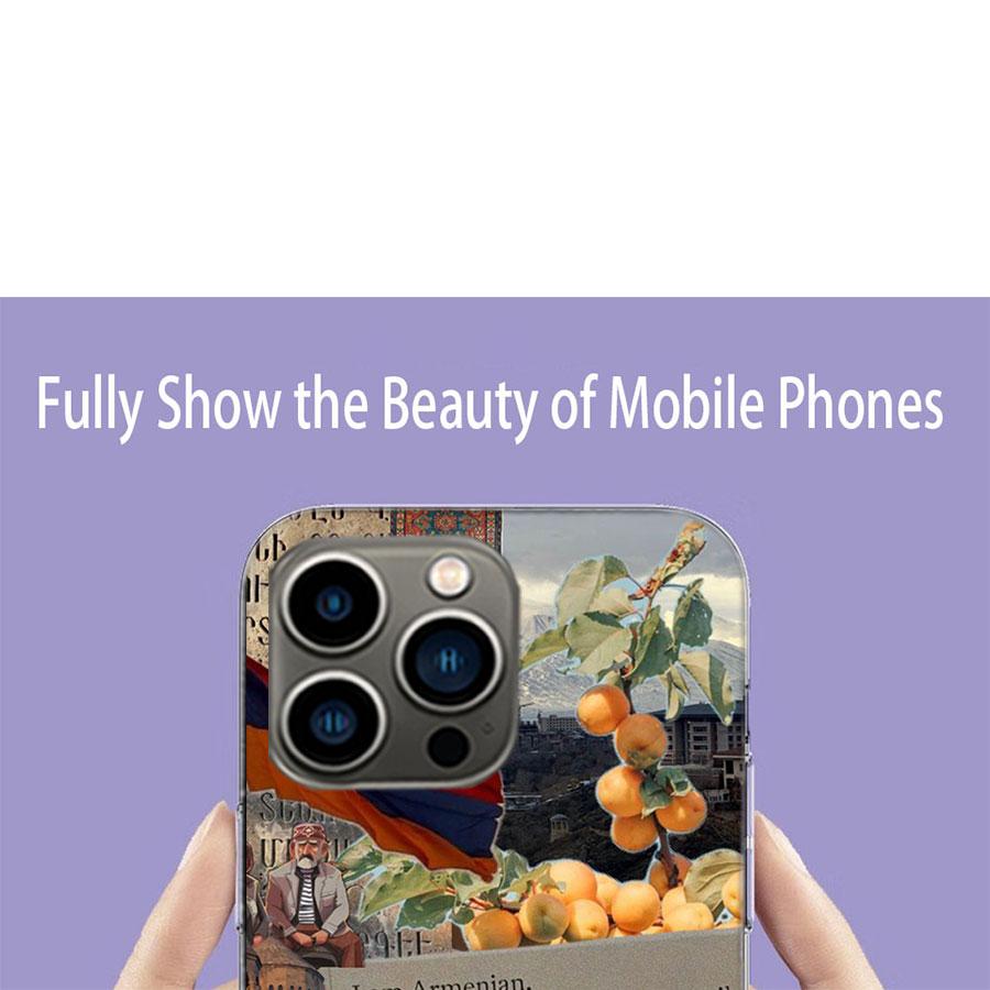 Флаг Армении Паспорт Искусство Чехол для Телефона Для Iphone 17 Air 15 Pro 14 Plus 16 Pro Max 12 13 Mini 11 16E X XS Чехол Милые Fundas