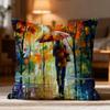 Модная Масляная Наволочка L-Lleonid afremov Мягкая Стираемая Подушка Многоцелевая для Дивана Кровати Путешествия Офиса